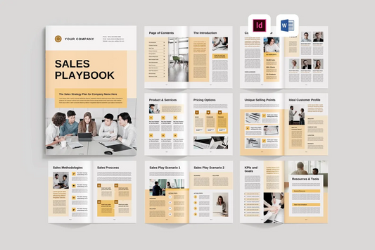 Marketing Sales Planner Book